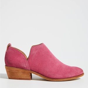 Frye & Co Pink Slip on Bootie Size 9.5
